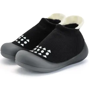 Baby Sock Shoes Infant Shoes Todder Shoes Infant Cozy Slippers Newborn Crib Shoes for 6 9 12 24 36 months Boys Girls Toddlers Indoor Outdoor Adorable Walking Shoes Lightweight Breathable Durable Fist Walker Shoes for 0 1 2 3yrs old #Summervibes