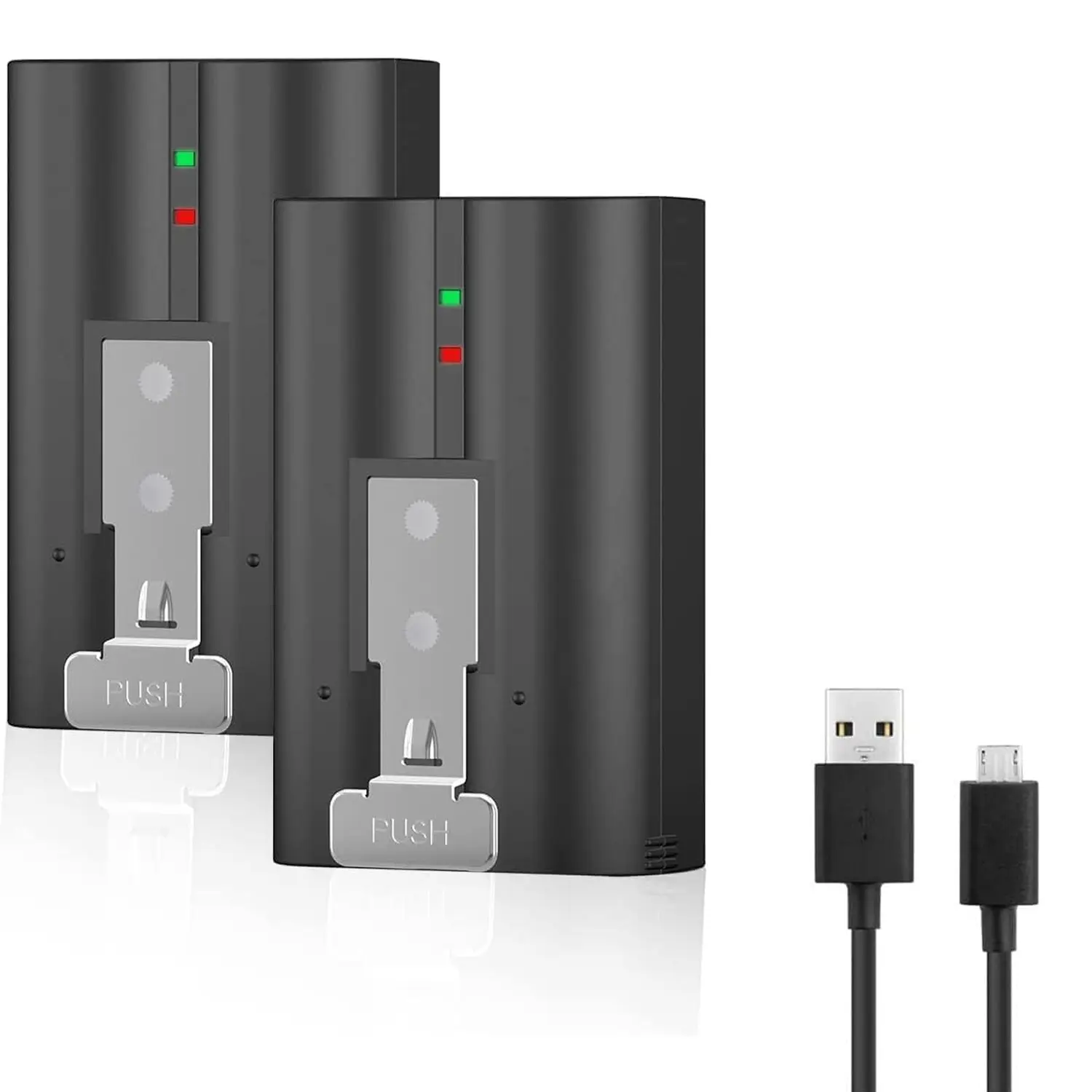 2-Pack 7000mAh Rechargeable Batteries, Compatible with Ring Video Doorbell 2/3/3 Plus/4, Spotlight Cam, Stick Up Cam, with Pro Charging, Manufacturer Warranty, Over-Protection (Camera Accessory)