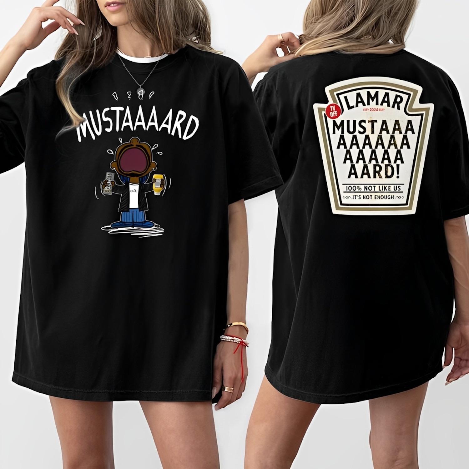 Art Mustaaard 2 Sided T-Shirt, Lamar &hellip;