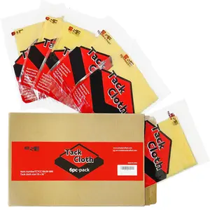 Painters Tack Cloth for Woodworking, Painting, Sticky, Anti-Static Tack Rags for Automotive, Sanding, Cleaning, Dusting, Staining, Wax and  Free, 18 x 36 Inches Dust Cloths