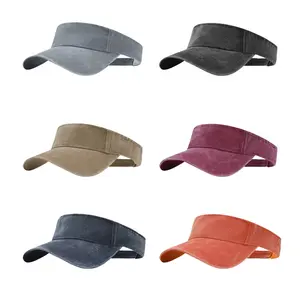 6Pack Sun Visor Adjustable Visor Hats for Women and Men Multicolor