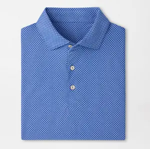 Grant Performance Mesh Polo - Master Golf Men's Golf Polo Shirts Short Sleeve Print Performance Moisture Wicking Casual Stretch Breathable workout tops