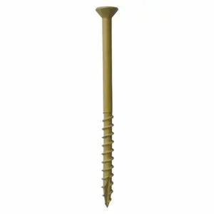 212 MAIN Outdoor Steel Exterior Deck Screws, 3 in., 25 lbs, No.9 Star Drive Bugle Head, Bulk Pack