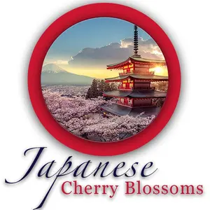 Japanese Cherry Blossoms Compressed Towels