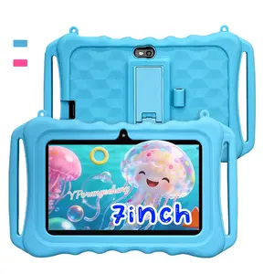 Kids Learning Entertainment Tablet with 7 Inch Screen, Android 12 System, 5g WiFi, Parental Control, 2gb RAM, 32GB Storage, Shockproof Case, Perfect Christmas/Birthday gift idea!