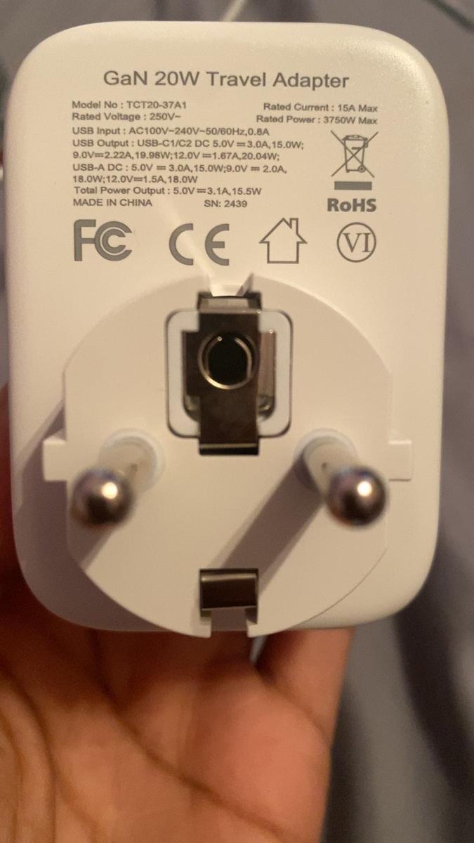 Item: Type E/F - Germany France, 1 PCS