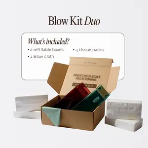 Blow Kit Duo (2 boxes + 4 tissue packs)