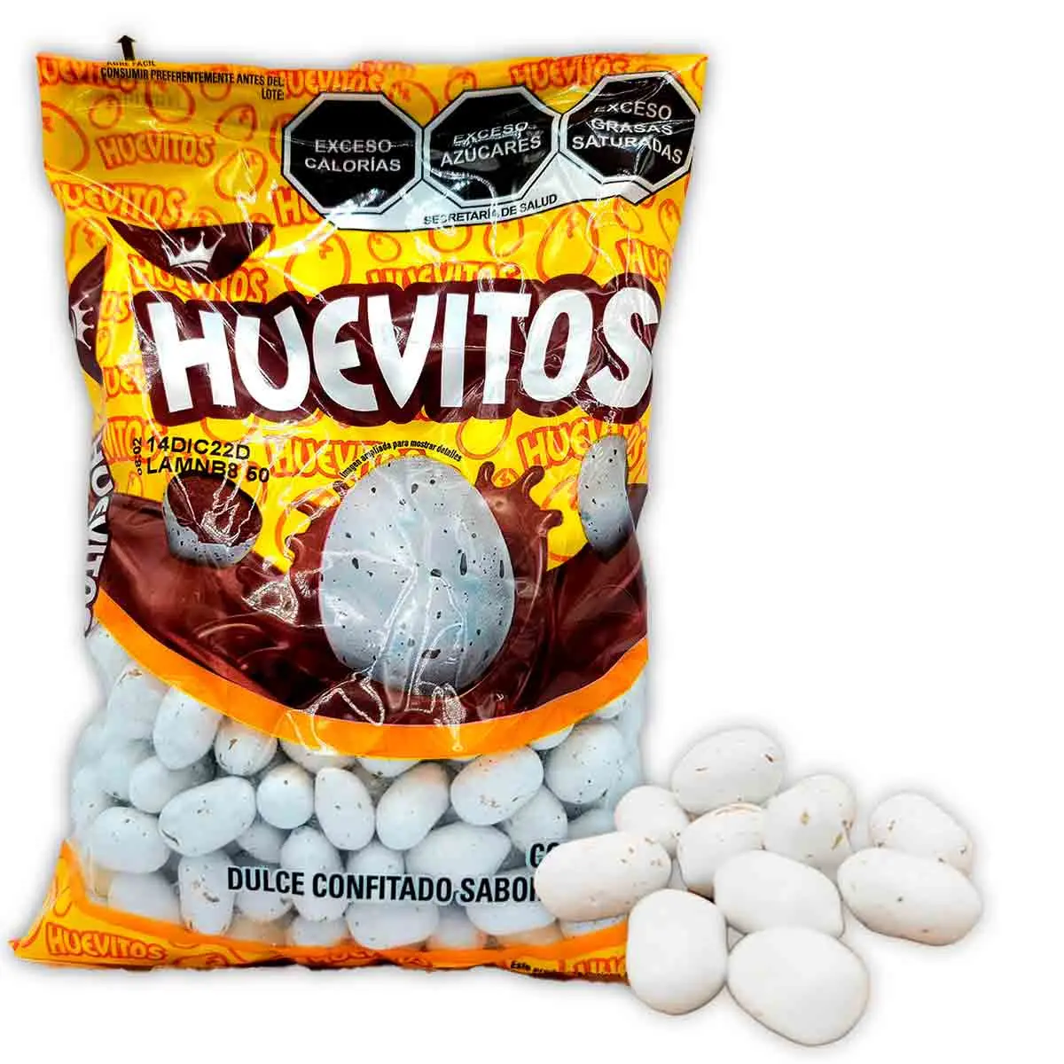 Corona Huevitos - Chocolate flavored Mexican Candy eggs - 500 grams