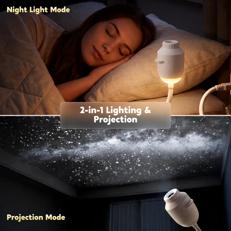 JOYIN 2-in-1 Starry Sky Projector Night Light, Portable Galaxy Projector with 3 Interchangeable Films, USB LED Night Light with Adjustable Brightness & Touch Control, Mini Starry Projector for Bedroom Ceiling Car Home Decor Gift for Adults JOYIN 2-in-1 Starry Sky Projector Night Light, Portable Galaxy Projector with 3 Interchangeable Films, USB LED Night Light with Adjustable Brightness & Touch Control, Mini Starry Projector for Bedroom Ceiling Car Home Decor Gift for Adults