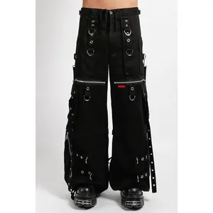Tripp NYC X-Strap Zip Off Pants [BLACK/BLACK]