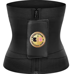 Moneyspeaks five bones waist trainer belt Sexy Corset Fabric Fashion