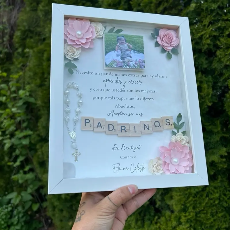 Padrinos Proposal Shadow Box Padrinos Proposal Shadow Box