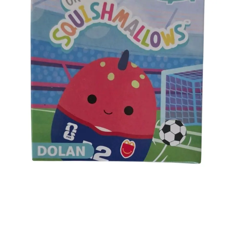 McDonald’s FIFA World Cup 2026 Squishmallows Happy Meal Toy, #22 Dolan Unopened New Collectible Figure