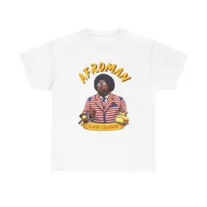 Afroman Case Closed T-Shirt - ORIGINAL DESIGN - Lemon Pound Cake Free Speech