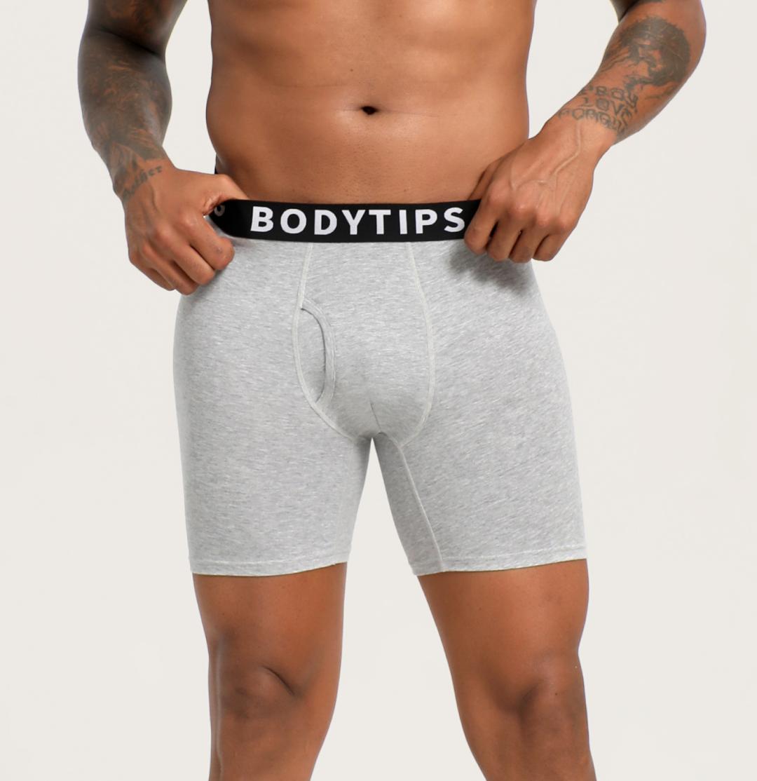 BodyTips 3Pack Boxer Briefs Seamless Breathable Skin Friendly 50S Premium Fabric Casual Soft Underwear 0.8cm Thin Waistband Flexible Fit Design Smooth Boxer Panties Popular Underwear Versatile Briefs For Daily Wear Casual Outfit Active Use All Day Comfort