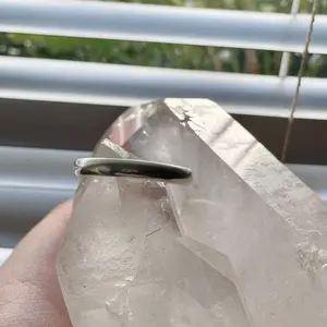 Echo Ring – Thin | Sterling Silver Stackable Ring - Silver band