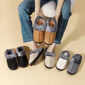 Warm And Comfortable High-Quality Slippers, Home Slippers, Women'S Slippers, Men'S Slippers, Winter Slippers, Spring Slippers Footwear Walking Shoes Girl Flipflop Slide Pedal Black Tsinelas