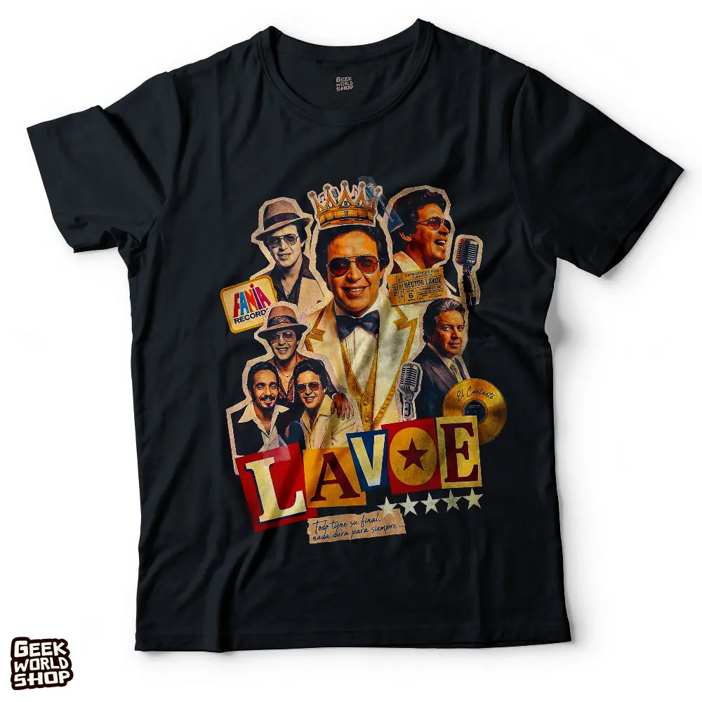 Hector Lavoe El Cantante T-Shirt, Men's Vintage Bootleg Style Graphic Tee, Heavyweight Cotton Salsa Fania Records Tribute, M, Vintage Streetwear, Dancers, 4Xl, 5Xl, 2Xl, Collectors, Crew Neck, Musical, Shortsleeve, Classic, Distressed