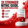 Juvenon BloodFlow-7 Nitro XXXL – Max Strength Nitric Oxide Booster with 1500mg Nitrosigine – 3X Strength Blood Flow & Circulation Support for Men & Women – Caffeine Free – 180 Capsules