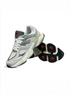 Lightweight Soft Sole Student Sports Shoes, Athletic Running Shoes, Sporty Running Shoes, Breathable Comfort Casual Running Shoes, Patchwork Textile Upper, Flatform Heel, All Seasons, Breathable Running Sneakers, Running Footwear