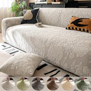 Full-Body Sofa Cover Set, Elastic Dustproof Protector, All-Purpose Contemporary Style, Disposable, New Seasonal Design