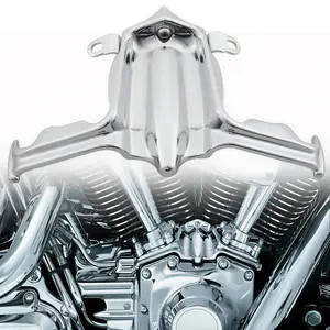 Chrome Tappet Block Accent Cover Kit for Harley Twin Cam Engine Road King Street Glide Dyna Softail 1999–2017