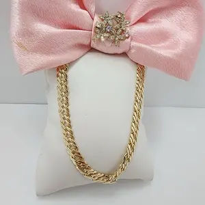 14K Gold laminated ankle bracelet - 9.5 inches