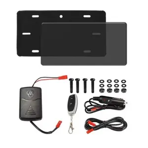 Vanish blackout Plate Cover frame for Motorcycle