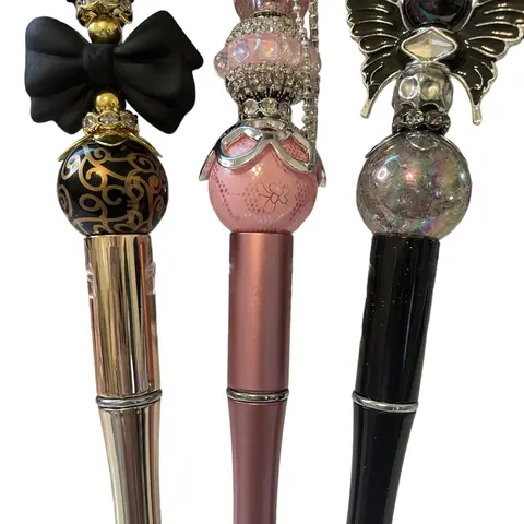 Pre Made / Custom Exclusive Beaded Pens (Assorted Designs)