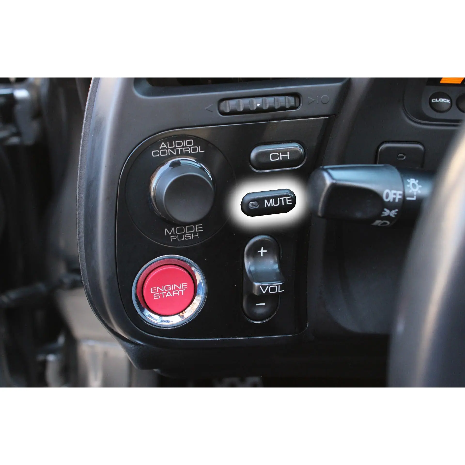 Honda S2000 Mute Button Add-On (Aftermarket Radio Compatible)