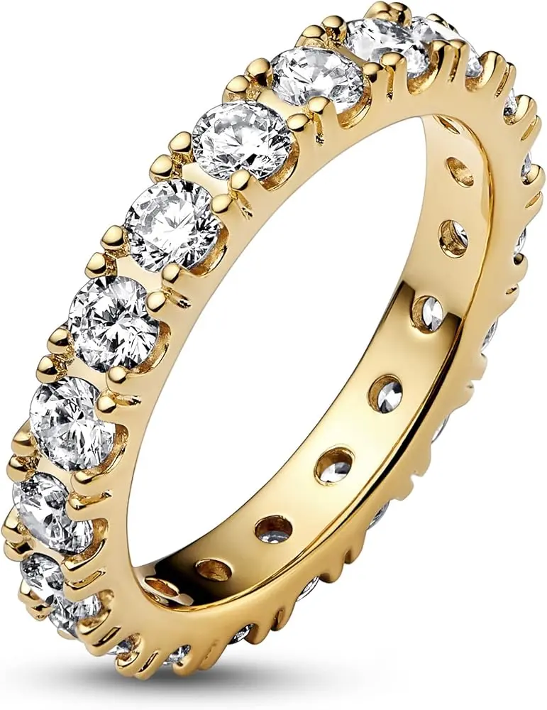 Pandora Sparkling Row Eternity Ring 160050C01-60 Pandora Sparkling Row Eternity Ring 160050C01-60