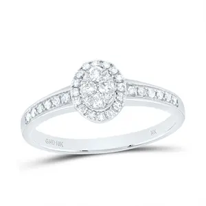 1/4Ctw-Dia Nk Ring (2.2 grams)