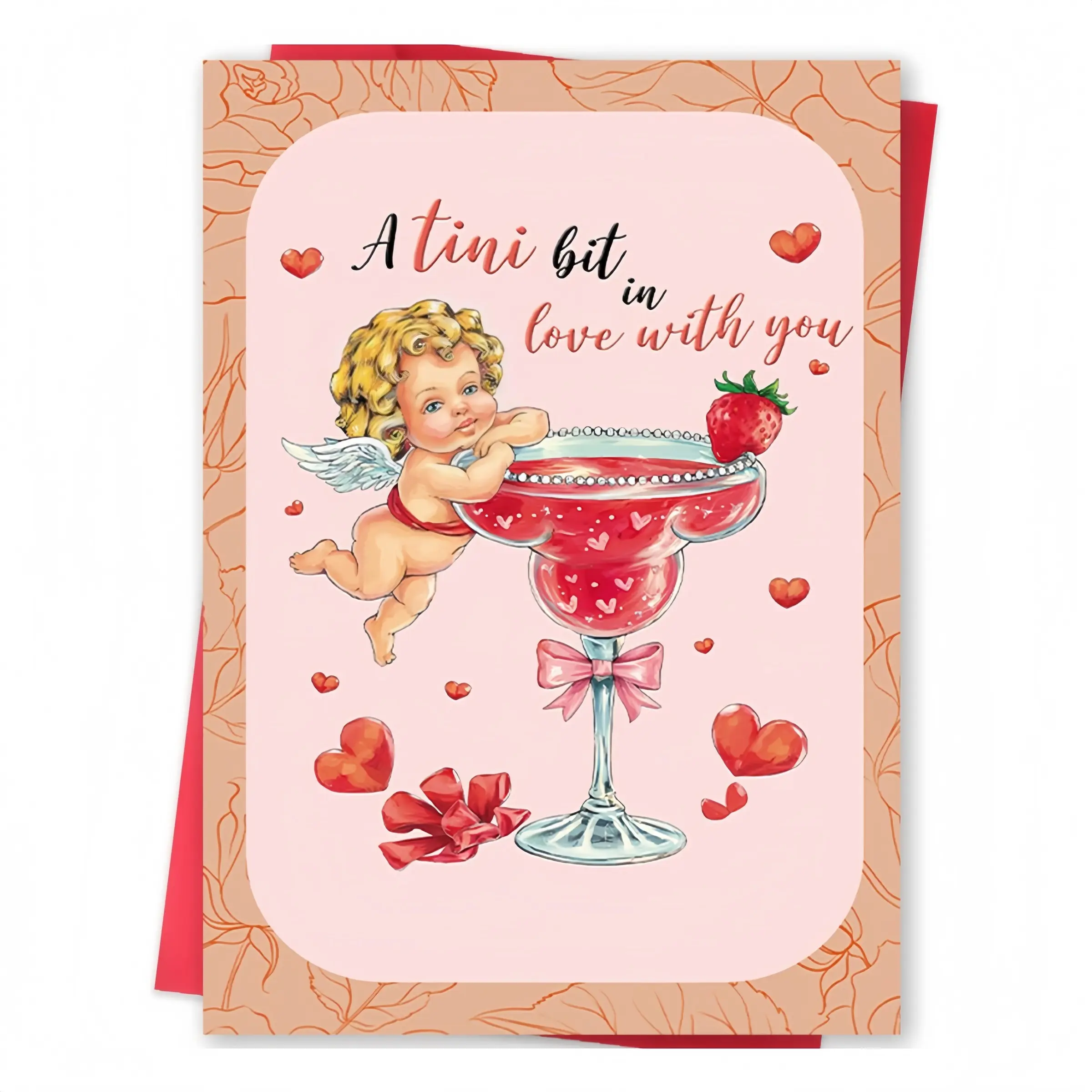 1PC Funny Valentines Day Card for Him Her, Romantic Valentines Day Card Gifts for Husband Wife Boyfriend Girlfriend, Sweet Valentine's Day Cards for Women Men