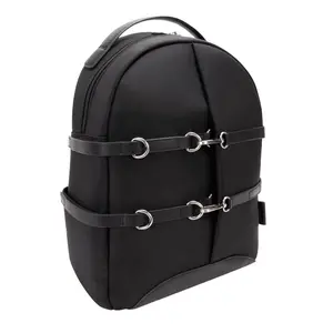 McKlein USA 78795 15 in. U Series Oakland Nylon Business Casual Laptop & Tablet Backpack, Black