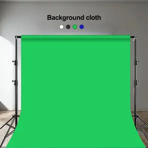 2-3m/78.74-118.11 inch portable cutout background cloth for photography and live streaming, suitable for home videos, meetings, and live streaming - multiple colors to choose from, ironable, washable, foldable