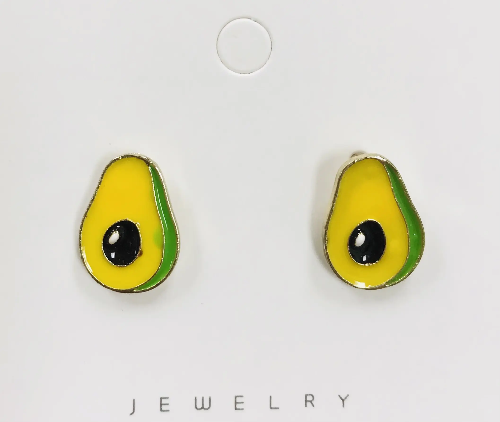 Avocado Studs earrings