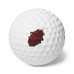 Fantasy Football Encinas Unfiltered Golf Balls, 6 pack