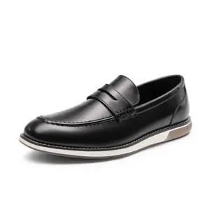 Bruno Marc Men's Vegan Leather Slip-On Penny Loafers Bruno Marc Men's Vegan Leather Slip-On Penny Loafers