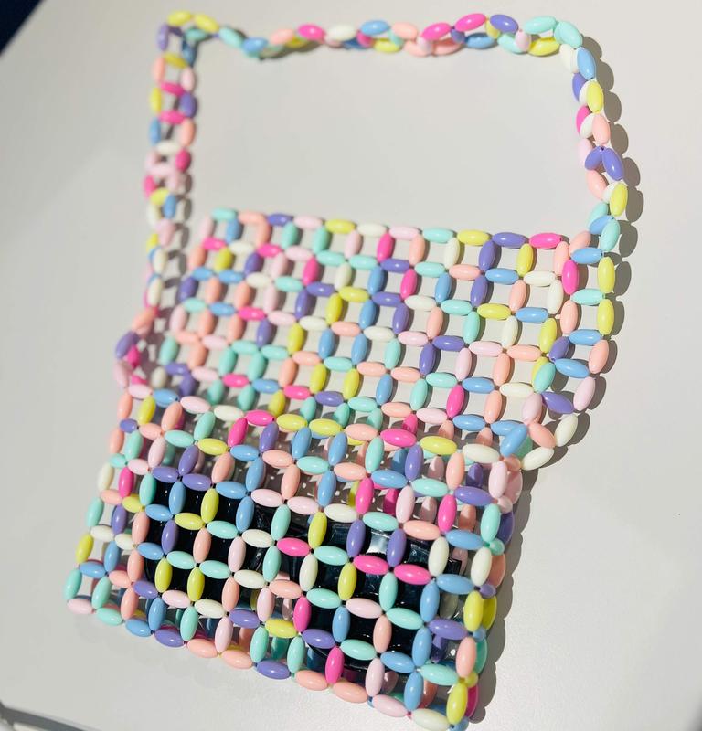 Rainbow shoulder bag
