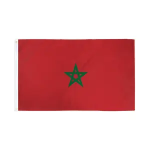 Morocco Flag 3x5ft Poly