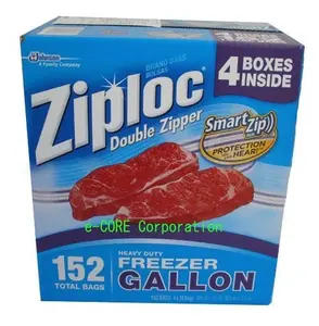 Ziploc Double Zipper Freezer Gallon - 4/38 Count Ziploc Double Zipper Freezer Gallon - 4/38 Count