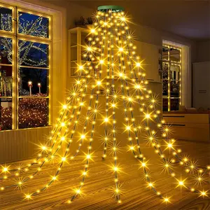 USB Powered Outdoor String Light, IP55 Waterproof LED String Light with Remote Control, Decorative Light for Indoor & Outdoor Party Decor