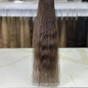 K-tip Slavic hair, colored, wavy 22 inch, 74gr, 120str