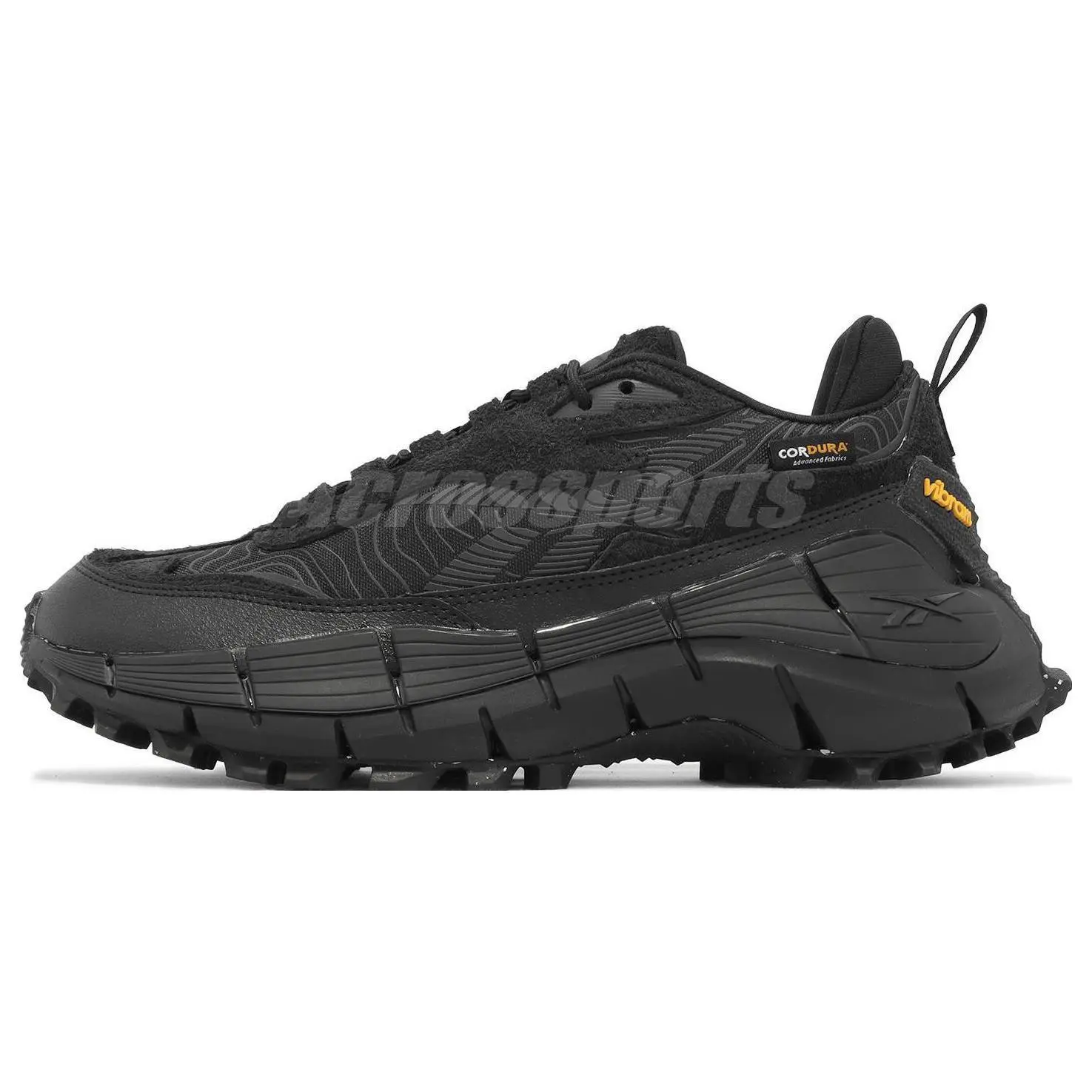 Reebok Zig Kinetica 2.5 Unisex Low-Top Casual Running Shoes, Comfortable, Durable, Black