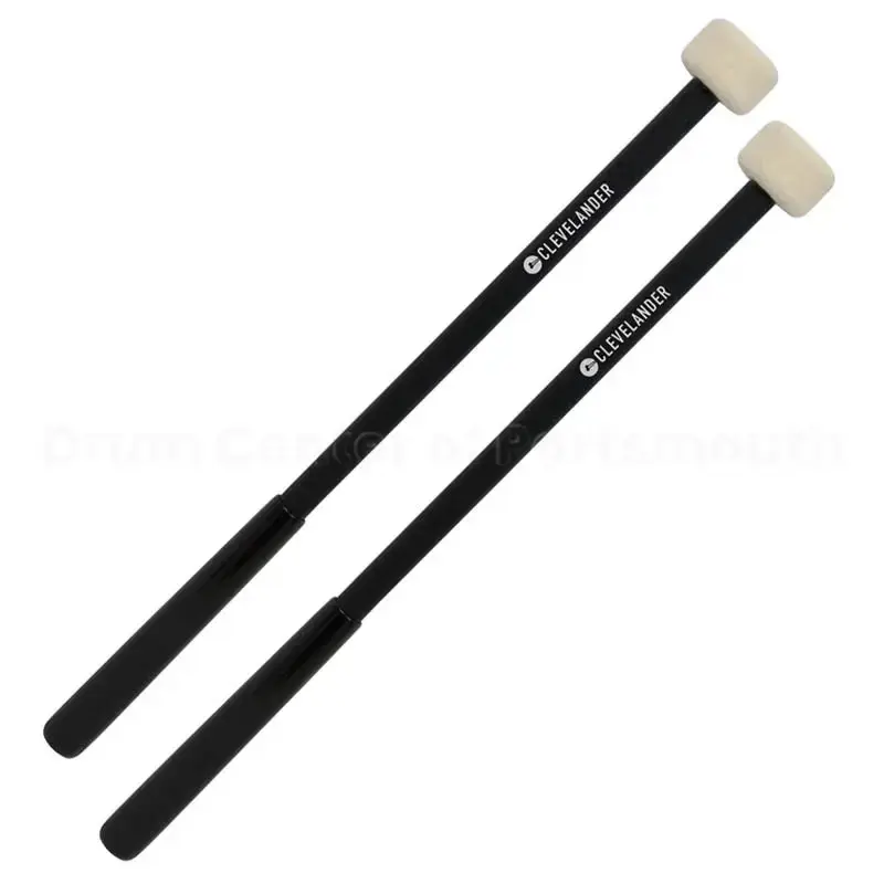 Clevelander Marching Tenor Mallets, Aluminum, Felt Ball