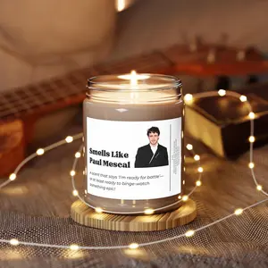 Smells Like Paul Mescal scented candle, 9 oz, Gladiator 2 Candle, Unique Gift Ideas, Relaxing Candle for Cozy Nights