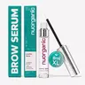 nuorganic Cosmic Eyebrow Growth Serum (8ML) - Developed by Anti-Aging Scientists for Longer, Stronger, and Darker Brows, nuorganic Skincare, Brow Growth Results
