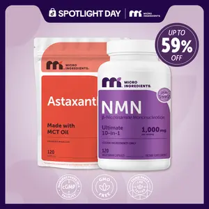 Brooke's Anti-Aging Bundle: NMN Complex 1000mg 120 Capsules & Astaxanthin 12mg 120 Softgels Brooke's Anti-Aging Bundle: NMN Complex 1000mg 120 Capsules & Astaxanthin 12mg 120 Softgels