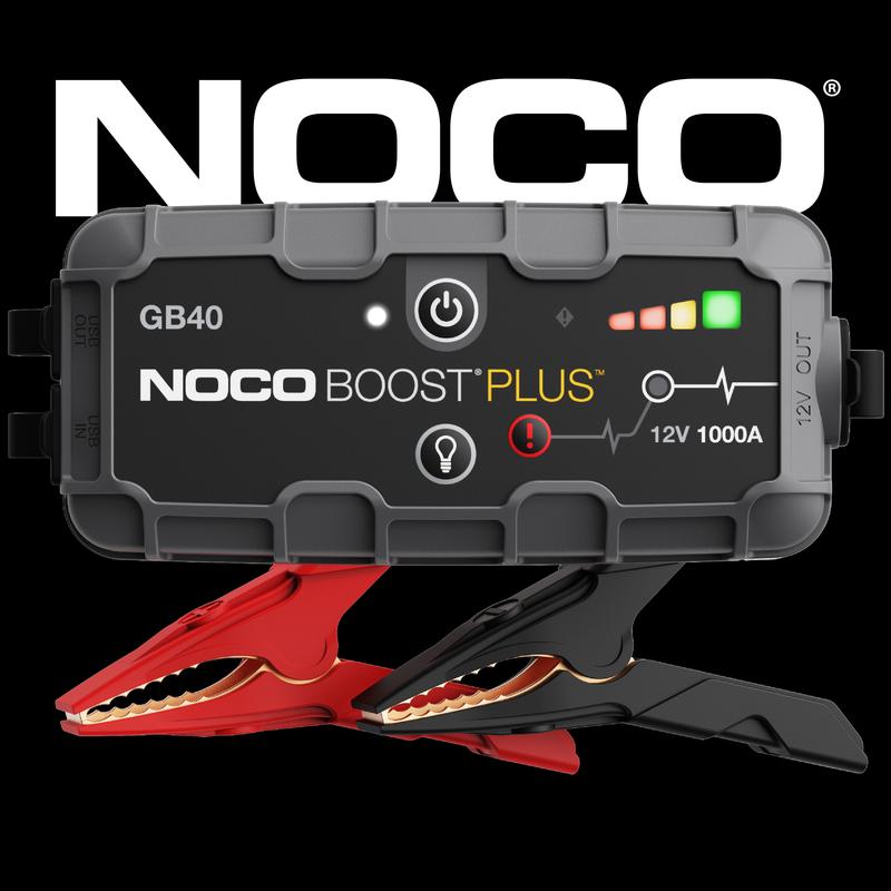 NOCO Boost Plus GB40 1000A UltraSafe Jump Starter for 6.0L Gasoline and 3.0L Diesel Engines