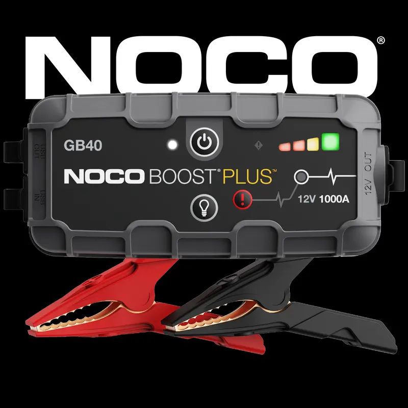 NOCO Boost Plus GB40 1000A UltraSafe Jump Starter for 6.0L Gasoline and 3.0L Diesel Engines